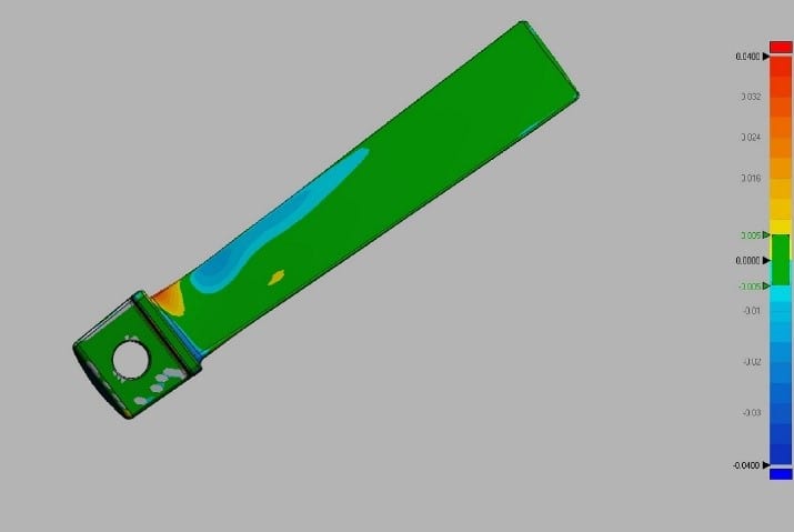 Turbine Blade Inspection Via 3D Scanning